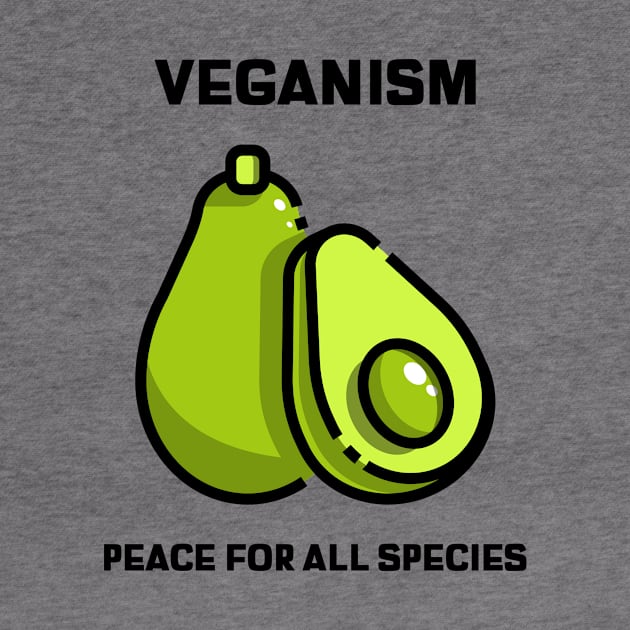 Veganism Peace For All Species by ROXYCITY